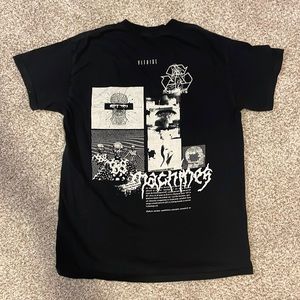 vitriol machines black t-shirt